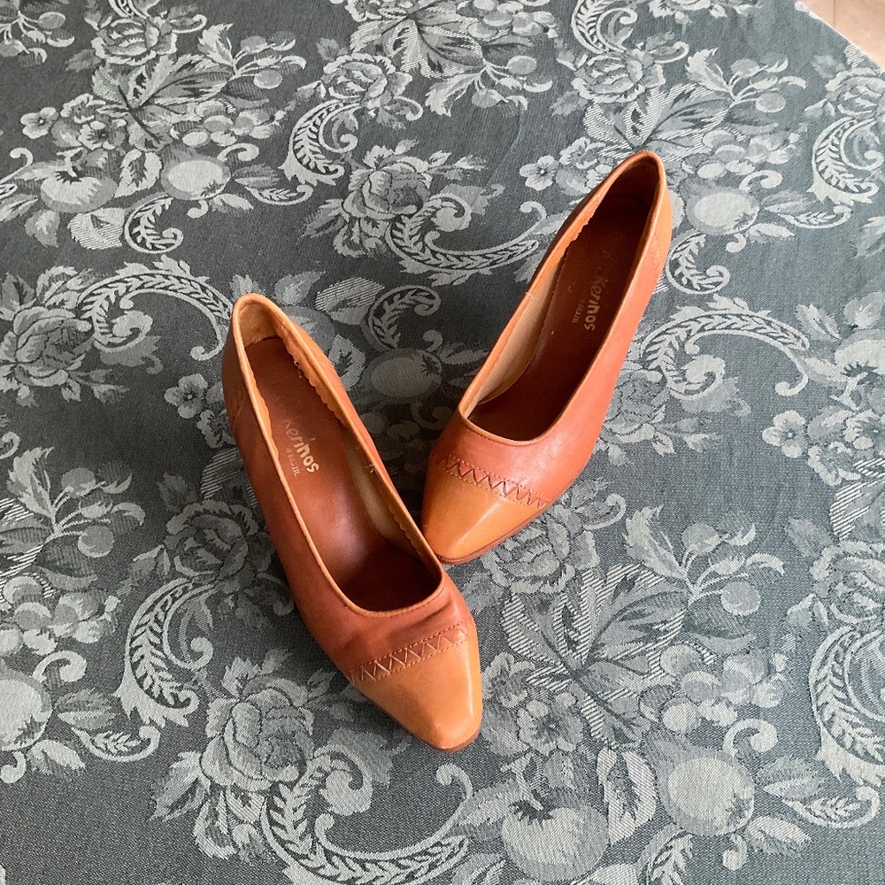 Kickerinos Leather Heal Pumps 7.5
